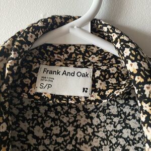 Frank and oak tie up top